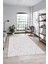 Şık Sade Modern Desenli Dijital Kaymaz Yıkanabilir Mutfak Yolluk Salon Halısı Modern-72-Krem 3