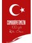 Atatürk ve Cumhuriyet Temalı Etiket (4X5CM 24 Adet) 1