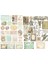 Vintage Temalı Etiket Seti (20X30 cm 1 Set) 1