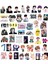Bts Yıldız Çocuklar Laptop Notebook Telefon Kılıfı Sticker Paketi 5