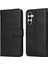 Samsung Galaxy A35 Cüzdanlı Standlı Kapaklı Kılıf Siyah 5