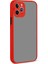 iPhone 11 Pro - Uyumlu Gkm Hux Kapak-Kırmızı 1