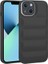 iPhone 14 Plus - Uyumlu Kamera Korumalı Parlak Airbag'li Gkm Galya Kapak-Siyah 1