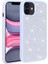 iPhone 11 - Uyumlu Parlak Taşlı Tasarım Gkm Ston Kapak-Mavi Açık 1
