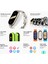 Tekno Trust 100-200 Mah Mi Smart Band 8 Nabız Ölçer Spor Su Geçirmez Android Ios Iphone Uyumlu Akıllı Bileklik 2
