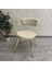 Mutfak Sandalyesi , Balkon Sandalyesi , Salon Sandalyesi , New Uzay Gold Mutfak Sandalyesi Krem 3