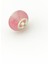 Pembe Murano Çelik Charm 1