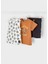 Yazlık Erkek T-Shirt Şort 3'lü Set - Turuncu 1