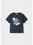 Yazlık Erkek Kısa Kol T-Shirt Koyu Lacivert 1