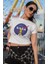 Nasa Baskılı Crop Top 2