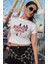 Stranger Things Baskılı Crop Top 2