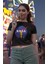 Nasa Baskılı Crop Top 1
