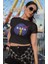 Nasa Baskılı Crop Top 2