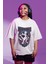 Unisex Oversize Mewtwo Baskılı T-Shirt Erkek-Kadın Pokemon Baskılı T-Shirt 2