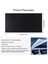 Çift Taraflı 60X130CM Mat ve Parlak Siyah Pvc Zemin ve Fotograf Çekim Fonu Ürün Yemek Stüdyo Vb. 2