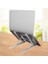 Buffer® Ayarlanabilir Plastik Dizüstü Destek Tabanı Katlanabilir Taşınabilir Laptop Sehpası Yükselti 3