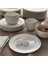 Ofantlıgt 18 Parça Beyaz Renk Modern Klasik Set Feldispat Porselen Akdenizshop 3