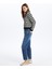 Paris - Mom Jeans Denim Pantolon - Mid-Dark Renk 2