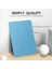 Apple iPad 9. Nesil (2021) 10.2 Yatay Standlı Uyku Modlu Basic Arkası Sert Smart Kılıf A2602 A2604 A2603 A2605 2