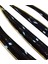 Honda Civic Fb7 2012-2016 Arası Gold Kromlu Cam Rüzgarlığı 4
