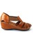 18793056 23YS Günlük Bayan Sandalet Taba 2