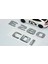 E280 Cdi Bagaj Krom Abs 3m 3D Yazı Logo Benz Ile Uyumlu 4