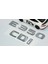 E350 Cdi Bagaj Krom Abs 3m 3D Yazı Logo Benz Ile Uyumlu 4