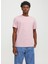 JJEORGANIC BASIC TEE SS Pembe Erkek Kısa Kol T-Shirt 2