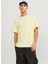 Yuvarlak Yaka Krem Erkek T-Shirt Jjeorganıc Basıc Tee Ss O-Neck Noos 1