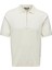 Düz Krem Erkek Polo T-Shirt Onswyler Lıfe Reg 14 Ss Zıp Polo Kn 1