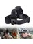 Gopro Hero 9 / 10 / 11 Black Uyumlu Housing Göğüs Bandı ve Kafa Bandı 3'lü Set 3