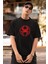 Spiderman Logo Sırt Baskılı Tişört, Erkek-Kadın Oversize Örümcek Adam Baskılı Tshirt 2