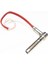 Fişek Isıtıcı Rezistans 5cm Boy-10mm Kalınlık-315W-220 V Silindir Dirsekli 4