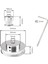 3D Yazıcı Gt2 60 Diş 20 Diş Iç Delik 8mm Bant Genişliği 6mm Kasnak ve Bant Genişliği 6mm Voron 2.4 Için Triger Kayışı Kiti (Yurt Dışından) 2