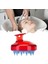 Yumuşak Silikon Şampuan Fırçası Kuaför Şampuan Fırçası Saç Derisi Temizleme Banyo Tarağı (Yurt Dışından) 5