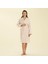 Solid Unisex Bornoz Pudra 2