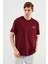 Leo Erkek Oversize Tshirt %100 Pamuk Bisiklet Yaka Baskı Detaylı Basic Tişört CMRE86 2