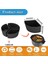 Yavaş Pişirici Gömlekleri, 3'ü 1 Arada Silikon Yavaş Pişirici Bölücü Fit 6qt Oval ve Yuvarlak Tencere Bölücü (Gri) (Yurt Dışından) 4