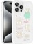 Apple iPhone 15 Pro - Uyumlu Kabartma Figürlü Parlak Bulut E-Ticaret Toys Silikon Kapak-Beyaz 1