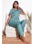Regular Fit Gömlek Yaka Kısa Kollu Pijama Takımı Bayan Pijama Takımı 65780124 1