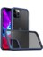 Apple iPhone 12 Pro Max - Uyumlu Bulut E-Ticaret Inoks Kapak-Mavi 1