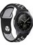 Gear S3 (22MM) Krd-02 Uyumlu Kordon App Siyah-Gri 3