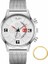Fashionwoca WN092 Gümüş Erkek Çelik Kordon Saati (Yurt Dışından) 1