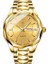 Fashionwoca WN136 Altın Erkek Su Geçirmez Takvim Tungsten Saat (Yurt Dışından) 1