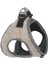 Üç Kilitli Kürklü Kedi Köpek Göğüs Tasması 24-28 cm Xx-Small Krem 1