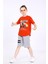 Erkek Çocuk T-Shirt ve Şort 2 Li Takım VF24KMR5100506 1