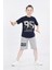 Erkek Çocuk T-Shirt ve Şort 2 Li Takım VF24KMR5100506 1