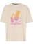 12255642 0 Yaka Erkek Tshirt - Krem 2