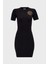 Pamuklu Slim Fit Mini Elbise Kadın Elbise 76HAOT02 CJ03T G89 5