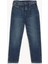 Saf Pamuklu Relaxed Fit Jean Pantolon 4